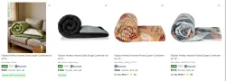 Flipkart Perfect Homes Blankets at minimum 80% Discount
