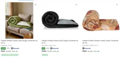 Flipkart Perfect Homes Blankets Upto 83% Off