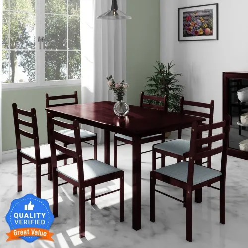 Image of Flipkart Perfect Homes Capri 6-Seater Dining Set