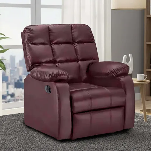Image of Flipkart Perfect Homes Comfy Leatherette Manual Recliner 