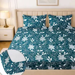 Flipkart Perfect Homes Cotton Bedsheet with 2 Pillow Covers