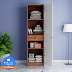 Flipkart Perfect Homes Julian Engineered Wood 1 Door Wardrobe