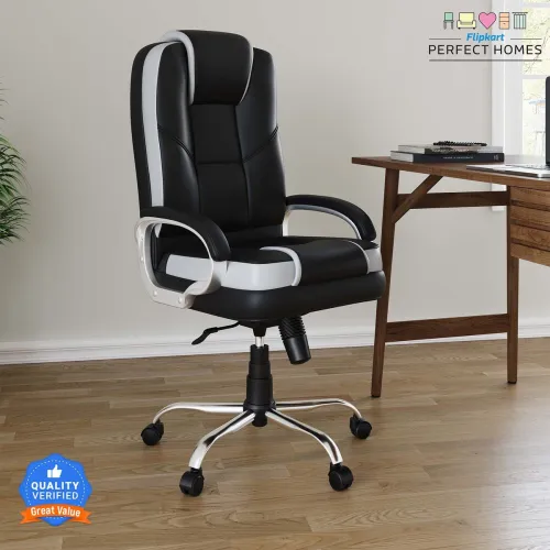 Image of Flipkart Perfect Homes Opulon High Back Leatherette Office Executive Chair