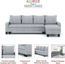 Flipkart Perfect Homes Shape 6 Seater Sofa