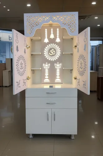Image of Flipkart Perfect Homes Studio Big Size Designer Temple for Home/ Pooja Mandir