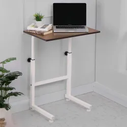 Flipkart Perfect Homes Studio Wood Portable Laptop Table (Finish Color - Brown, DIY(Do-It-Yourself)