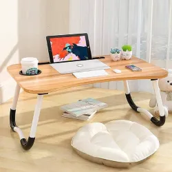 Flipkart Perfect Homes Studio Wood Portable Laptop Table
