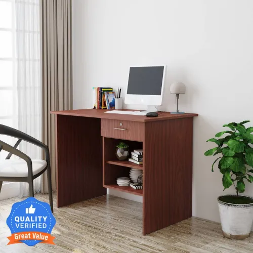 Image of Flipkart Perfect Homes Luna Engineered Wood Study Table