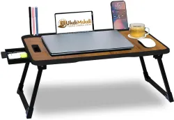 Flipkart Perfect Homes Studio Wood Portable Laptop Table