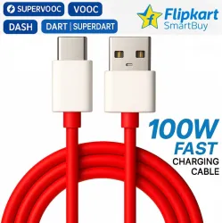 Flipkart SmartBuy 100W SuperVOOC Fast USB-C Cable