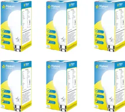 Flipkart SmartBuy 18 W Basic Round B22 LED Bulb  (White, Pack of 6)