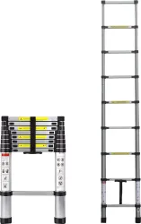 Flipkart SmartBuy 2.6M Telescopic Flipkart SmartBuy 2.6M Telescopic Aluminium LadderAluminium Ladder