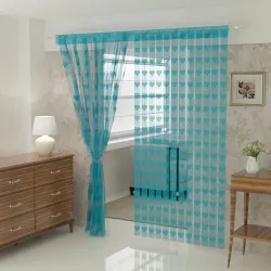 Flipkart SmartBuy 214cm (7ft) Transparent Curtain