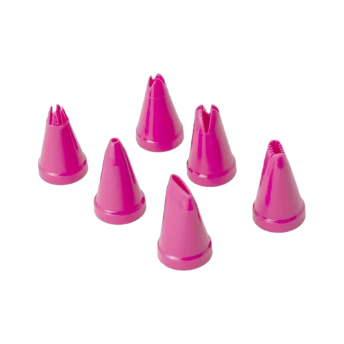 Image of Flipkart SmartBuy 6 Pieces Kitchen Tool Set (Pink, Baking Tools)