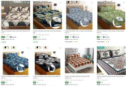 Flipkart Smartbuy Bedsheets Elastic fitted starting @ ₹248