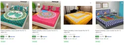 Flipkart Smartbuy Bedsheets upto 83% Discount