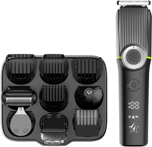 Image of Flipkart SmartBuy FGK501 Trimmer 180 min Runtime 20 Length Settings  (Grey)