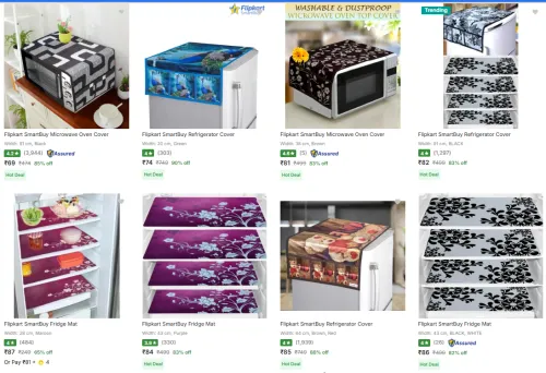 Image of Flipkart Smartbuy Home Appliance Covers starting @ ₹69