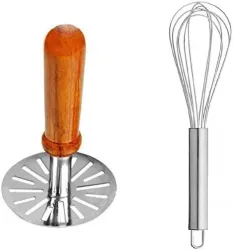 Flipkart SmartBuy Kitchen Tool Set (Whisk, Masher)