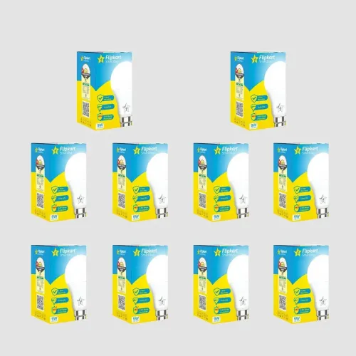 Image of Flipkart SmartBuy LED Bulb, 10 Pack.