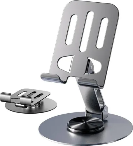 Image of Flipkart SmartBuy Mobile Phone Stand 360° Rotatable Adjustable Foldable Phone