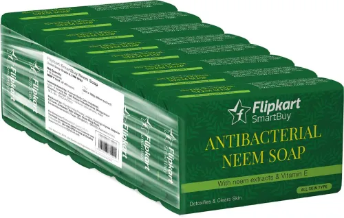 Image of Flipkart SmartBuy Neem Soap  (8 x 100 g)