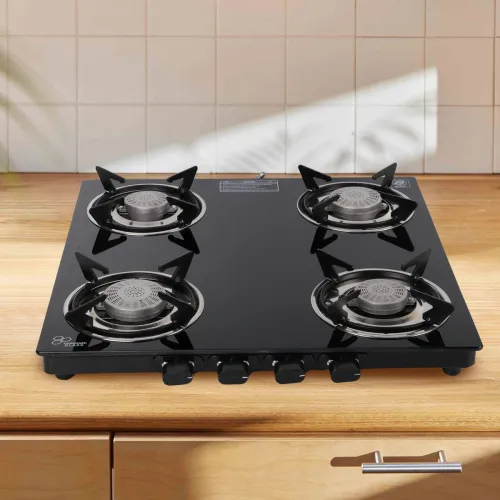 Image of Flipkart SmartBuy Plain Sleek Gas Stove