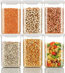 Flipkart SmartBuy Plastic Grocery Container -1100 ml (PO6)