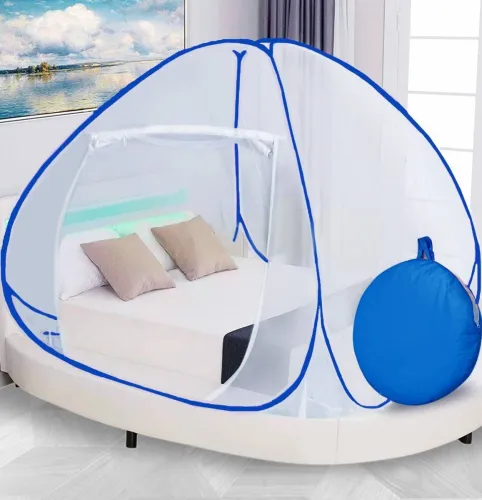 Image of Flipkart SmartBuy Polyester KING DOUBLE BED Mosquito Net 