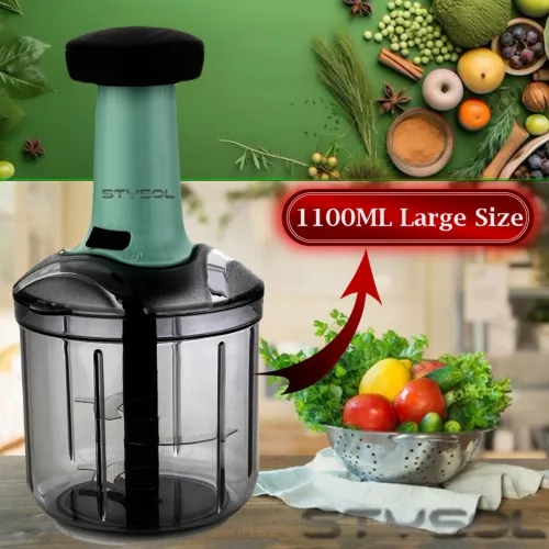 Image of Flipkart SmartBuy Push Chopper and Grater Vegetable & Fruit Chopper (1 CHOPPER)