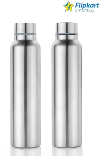 Image of Flipkart SmartBuy STAINLESS STEEL FRIDGE WATER BOTTLE(Pack of 2)