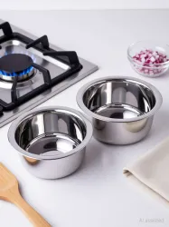 Flipkart SmartBuy Stainless Steel Induction Tope Set - 2.6L