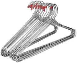 Flipkart SmartBuy Steel Shirt Pack of 6 Hangers