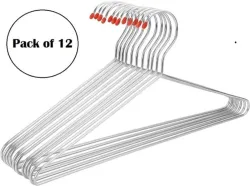 Flipkart SmartBuy Steel Shirt Pack of 12 Hangers For ShirtÂ