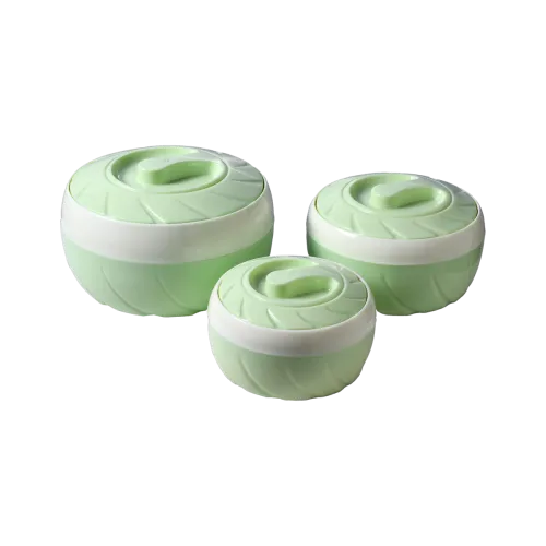 Image of Flipkart SmartBuy Inner Stainless Steel Thermoware Casserole Set 3300ml Pack of 3