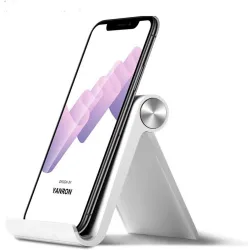 Flipkart SmartBuy SLICK Multi-Angle Foldable Mobile Stand – White