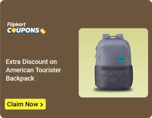 Image of Flipkart Super Coin Offer : Extra ₹200 Off On AMERICAN TOURISTER Backpack