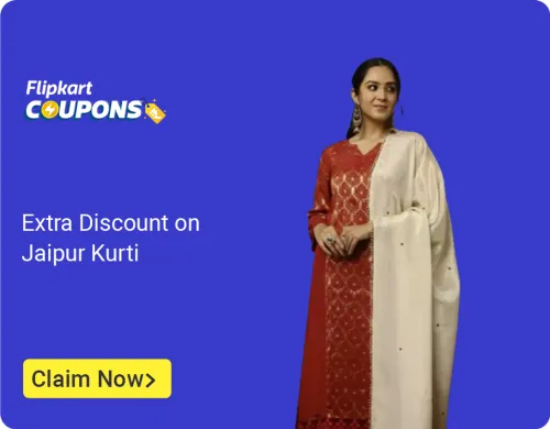 Image of Flipkart Super Coin Offer : Extra ₹50 Off On Jaipur Kurti