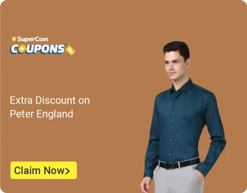 Image of Flipkart Super Coin Offer : Extra ₹50 Off On Peter England Clothing