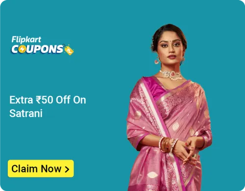 Image of Flipkart Super Coin Offer : Extra ₹50 Off On Satrani Sarees