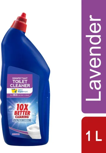 Image of Flipkart Supermart Disinfectant Lavender Liquid Toilet Cleaner (1000 ml)