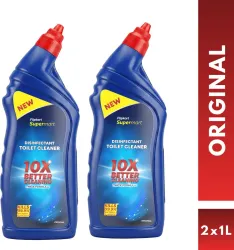 Flipkart Supermart Disinfectant Original Liquid Toilet Cleaner (2 x 1 L)