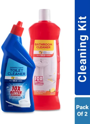 Image of Flipkart Supermart Disinfectant Toilet and Bathroom Cleaner  (1000 ml)