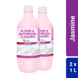 Flipkart Supermart Home Essentials Floor and Bathroom Cleaner Phenyl Jasmine (2 x 1 L)