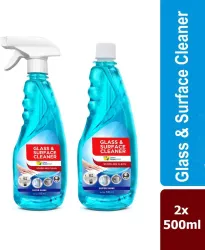 Flipkart Supermart Super Shine Glass and Surface Cleaner (2 x 0.5 L)