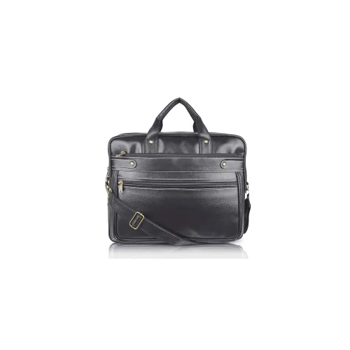 Image of FLIPMAZE Leather Laptop Messenger Bag