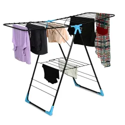 FLIPZON AeroDry Pro Foldable Clothes Drying Stand with Expandable Wing