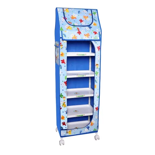 Image of FLIPZON Baby Wardrobe Plastic Multipurpose 6 Shelve