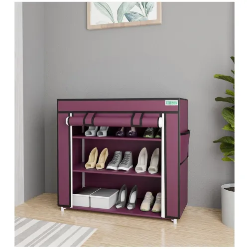 Image of FLIPZON Premium 3-Tiers Shoe Rack/Multipurpose Storage Rack 