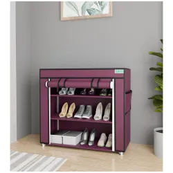 FLIPZON Premium 3-Tiers Shoe Rack/Multipurpose Storage Rack
